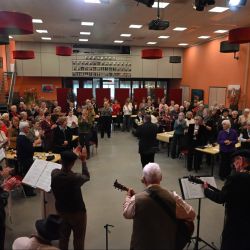 wat een enthousiast publiek